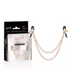 Coquette Chic Desire – Pinces metelons fantaisie en métal avec chaîne – BDSM & fétichisme
