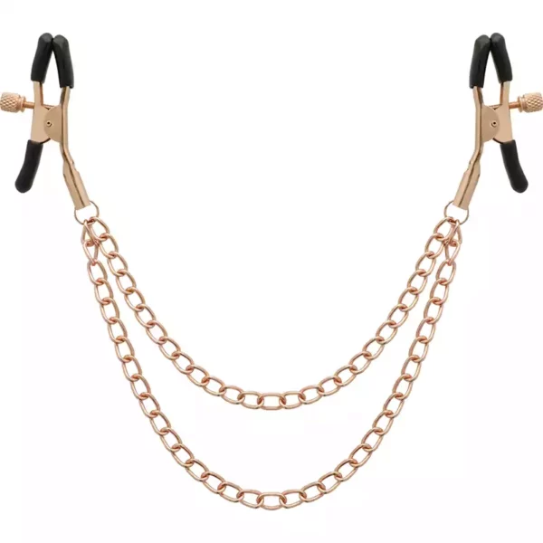 Coquette Chic Desire – Pinces metelons fantaisie en métal avec chaîne – vue 4 – BDSM & fétichisme