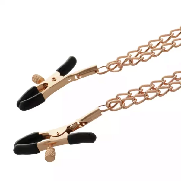 Coquette Chic Desire – Pinces metelons fantaisie en métal avec chaîne – vue 5 – BDSM & fétichisme