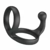 Crazy Bull – Florian double anneau de pénis et de testicules noir – Sextoys