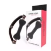 Darkness – Bâillon en silicone noir – Sextoys