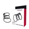 Darkness – Ensemble de 3 anneaux pénis flexibles – Sextoys