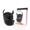 Darkness – Masque pour chien en néoprène avec museau amovible – Sextoys
