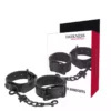 Darkness – Menottes texturées larges et mince – BDSM & fétichisme