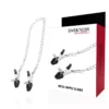 Darkness – Pinces à télémons réglables en métal – Sextoys