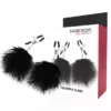 Darkness – Pinces à tétons pom-pom 2 – Sextoys