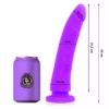 Deltaclub – Toys gode médical lilas silicone 23 cm -o- 4.5 cm – Sextoys