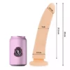 Deltaclub – Toys gode naturel médical silicone 23 cm -o- 4.5 cm – Sextoys