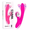 Diversia – Bunny vagues 24 cm – Vibromasseurs point G