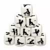 Diverty Sex – Dés de pose blancs – Jeux coquins