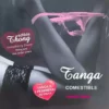 Diverty Sex – Thong azyme pour fille et 2 coussins de matelier saveur fraise – Lingerie sexy