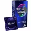 Durex – Plaisir prolongé retardé 12 unités – Bien-être intime