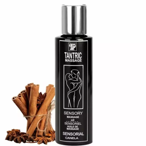 Eros-Art – Huile de massage tantrique naturelle et cannelle aphrodisiaque 100 ml – Lubrifiants & massage