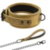 Fetish Submissive – Collier chaîne doublée de néoprène – Sextoys