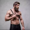 Fetish Submissive – Harnais en cuir écologique pour hommes épaules croisées attitude – vue 3 Fetish Submissive – Harnais en cuir écologique pour hommes épaules croisées attitude – vue 3 – Lingerie homme