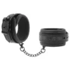 Fetish Submissive – Menottes en cuir végétalien avec doublure en noprène – BDSM & fétichisme