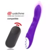 Galatea – Dante vibromasseur violet + télécommande watchme – Sextoys