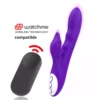 Galatea – Galo vibromasseur violet + télécommande watchme – Sextoys
