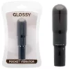 Glossy – Vibrateur de poche noir – Sextoys