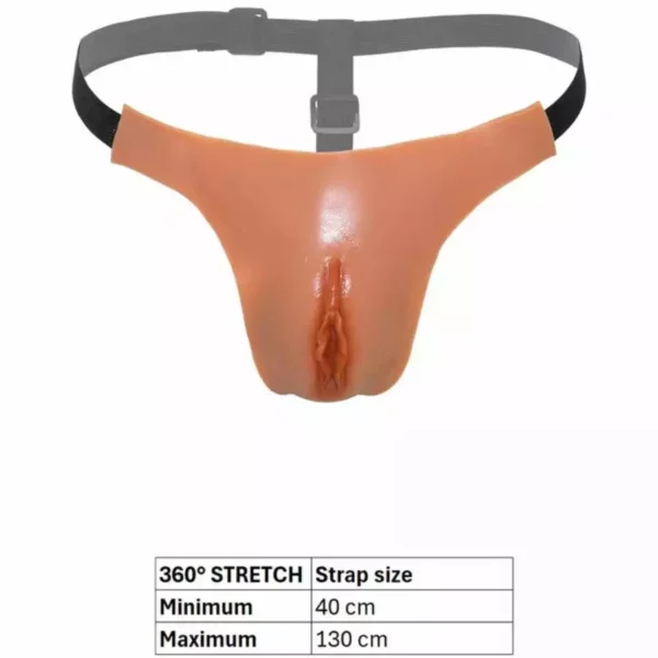 Hidden Desire – Alter ego vagin ouvert réglable fil de chair – vue 5 – Lingerie sexy