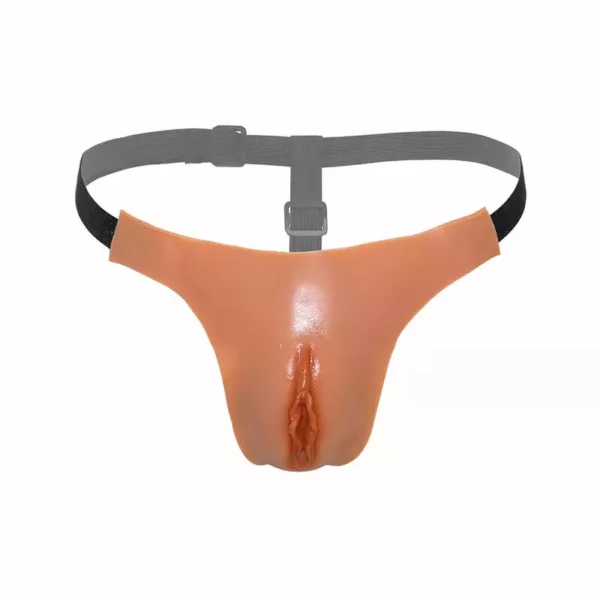 Hidden Desire – Alter ego vagin ouvert réglable fil de chair – Lingerie sexy