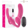 Intense – Amy double vibrateur 20 cm rose télécommande – Vibromasseurs point G
