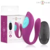 Intense – Annie vibrateur et stimulateur en u violet télécommande – Vibromasseurs pour couple