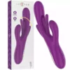 Intense – Apolo vibrateur multifonction rechargeable 7 vibrations avec langue oscillante violet – Vibromasseurs high-tech