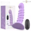 Intense – Brenda vibrateur taille m design spirale 10 vibrations violet télécommande – Vibromasseurs