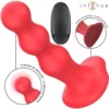 Intense – Cody vibrateur avec ventouse télécommande rouge – Vibromasseurs