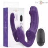 Intense – Jill double vibrateur 20 cm violet télécommande – Vibromasseurs point G