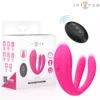 Intense – Julia double vibrateur à pince stimulateur avec télécommande – Vibromasseurs pour couple