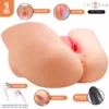 Intense – Julia masturbateur vaginal avec succion, chaleur, vibration et effets vocaux avec télécommande 9 kg – Sextoys