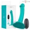 Intense – Katie vibrateur avec ventouse 10 vibrations télécommande bleue – Vibromasseurs