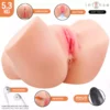Intense – Masturbateur vaginal nicole avec effets de succion, de chaleur, de vibration et vocaux, avec télécommande, 5,3 kg – Sextoys