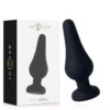 Intense – Plug anal pipo l silicone noir 13 cm – Sextoys