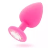 Intense – Plug anal shelki m fuchsia – Sextoys