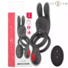 Intense – Quinn double vibration anneau avec télécommande – Sextoys