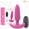 Intense – Ross anal plug 10 vibrations rose télécommande – Sextoys