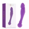 Intense – Silicone rick dual lilas – Sextoys
