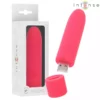 Intense – Symone bullet vibrant rechargeable USB 8 vibrations rouge 10 x 2,2 cm – Sextoys