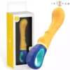 Intense – Vibrateur point g jaune shaggy – Vibromasseurs point G