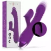 Intense – Vibrateur rechargeable multifonction iggy up & down avec stimulateur clitoral violet – Vibromasseurs