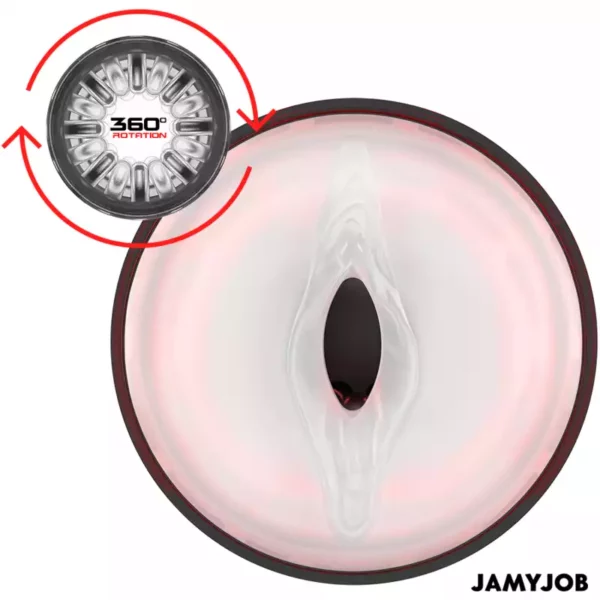 Jamyjob – Masturbateur vagin automatique cyclone 10 modes de rotation et de poussée – vue 6 – Sextoys