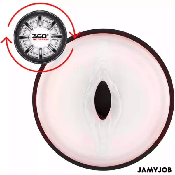 Jamyjob – Storm masturbateur vaginal automatique avec 10 modes, rotation et pousse – vue 4 – Sextoys