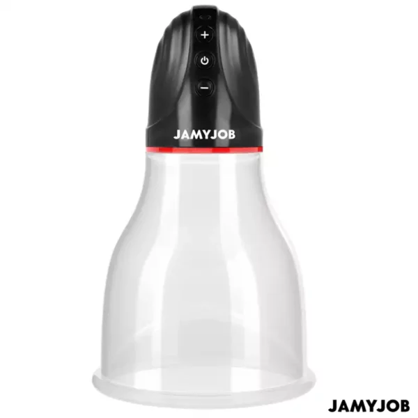 Jamyjob – Xpand lite pompe à testicules automatique 3 niveaux d'aspiration gris – Sextoys