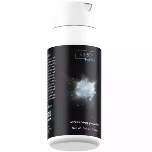 Kiiroo – Feelnew poudre rafraîchissante poudre dentretien 100 ml Kiiroo – Feelnew poudre rafraîchissante poudre dentretien 100 ml – Bien-être intime