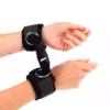 Kink – Appui-poignet en néoprène à attaches et boucles noir réglable 22-34 cm – BDSM & fétichisme
