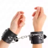 Kink – Appui-poignets avec ceinture réglable 17-28 cm x 6 cm – BDSM & fétichisme