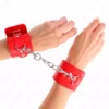 Kink – Appui-poignets avec fermeture par cadenas ajustable 16-23 cm x 5,5 cm – BDSM & fétichisme